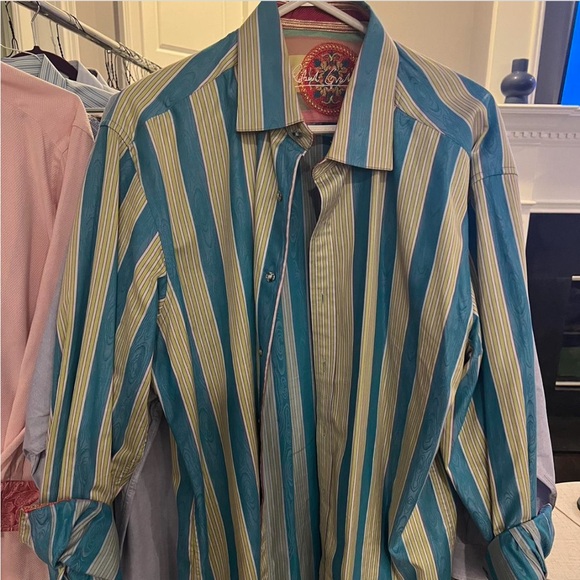 Robert Graham Other - Robert Graham Striped Button Down Shirt. Fun funky item to add to your closet!